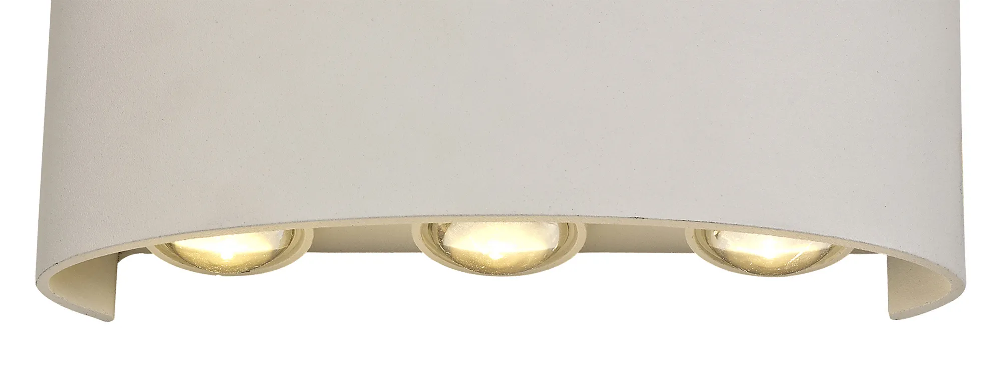 Leoni Wall Light 6W LED IP54 Sand White D0450  Deco Leoni